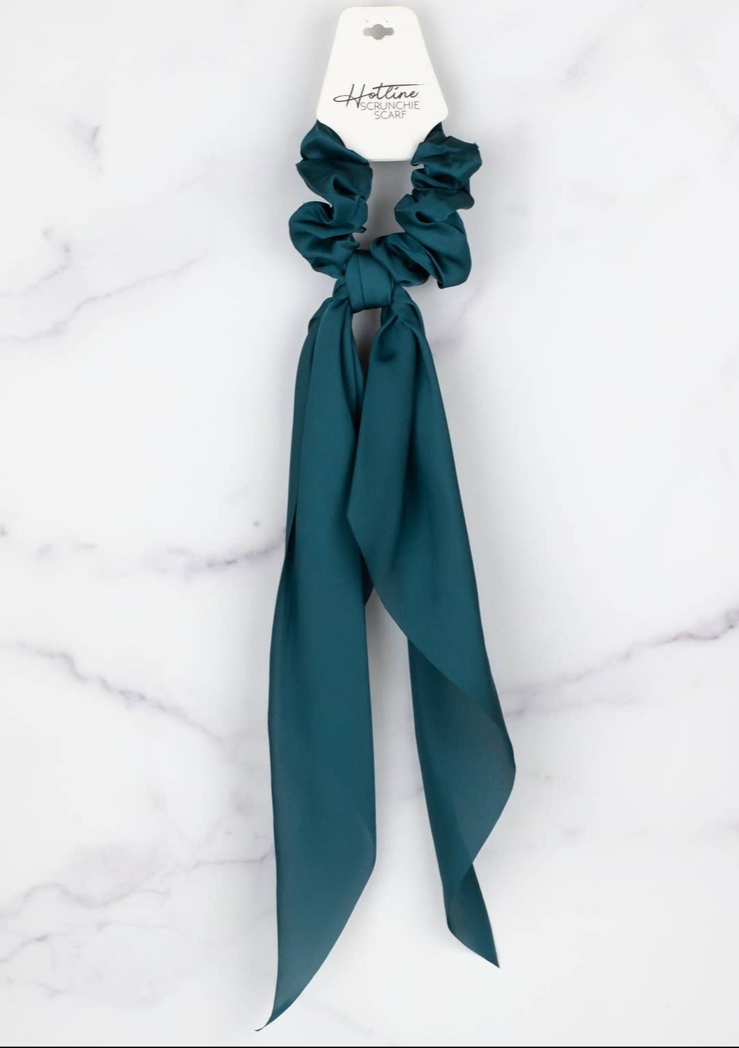 Scrunchie and Scarf Set - Teal